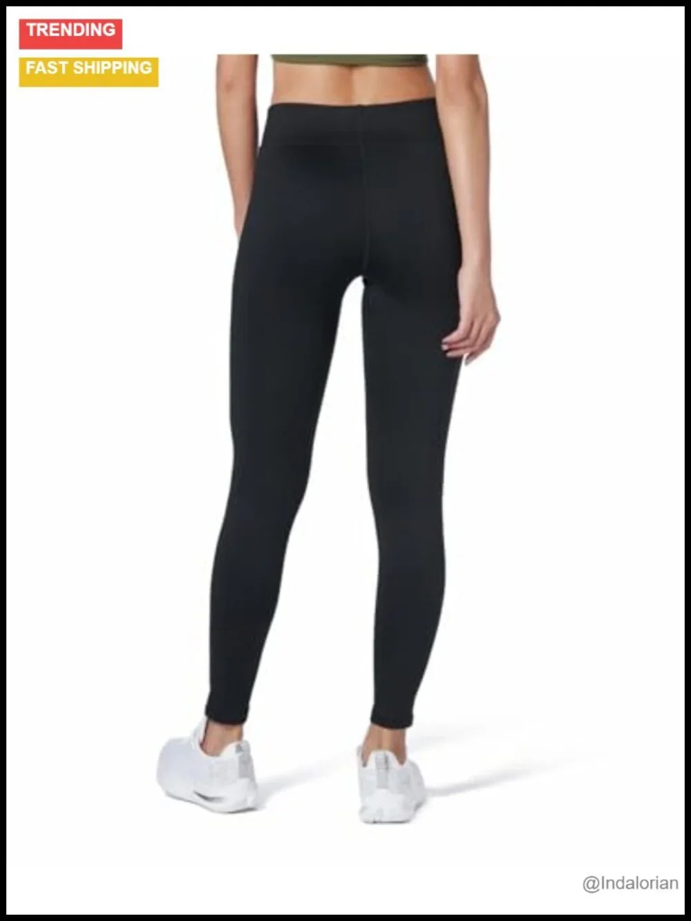 ColdGear Authentics Leggings High Stretch Polyester Blend Mid Rise Cropped